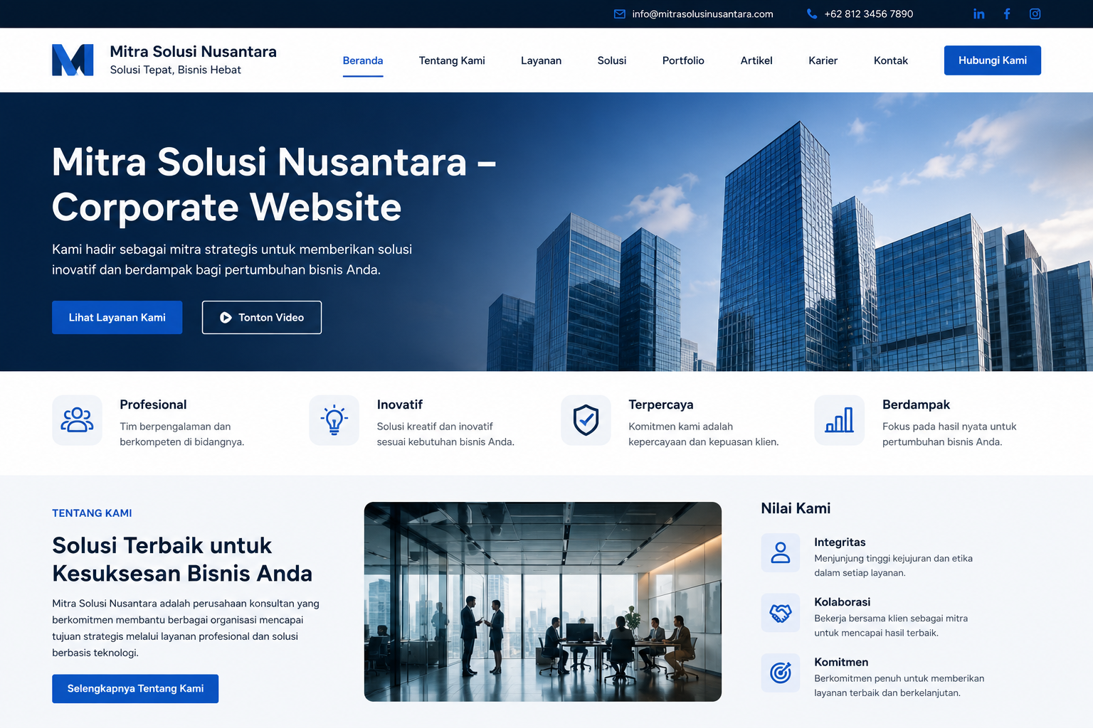 Mandiri Nusantara Group – Company Profile